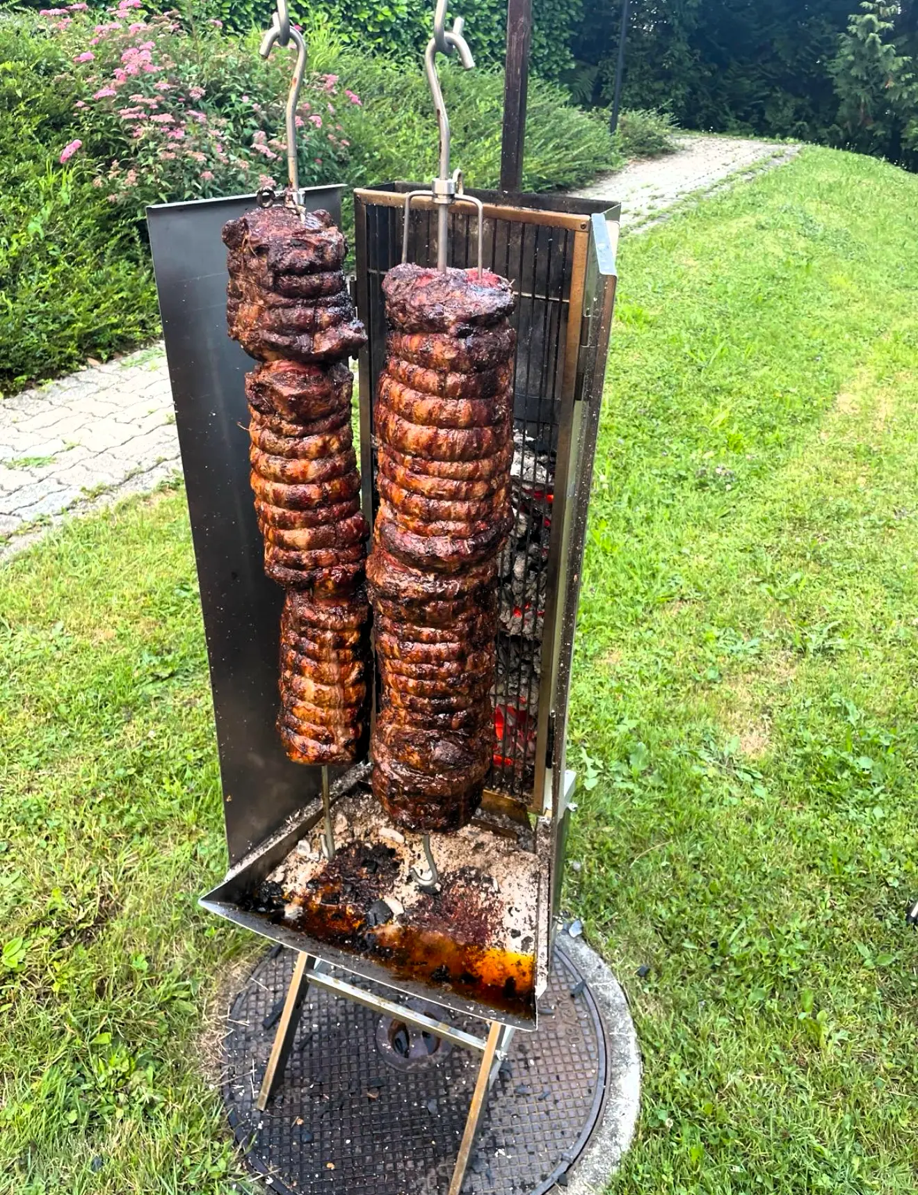 Rôti à la broche