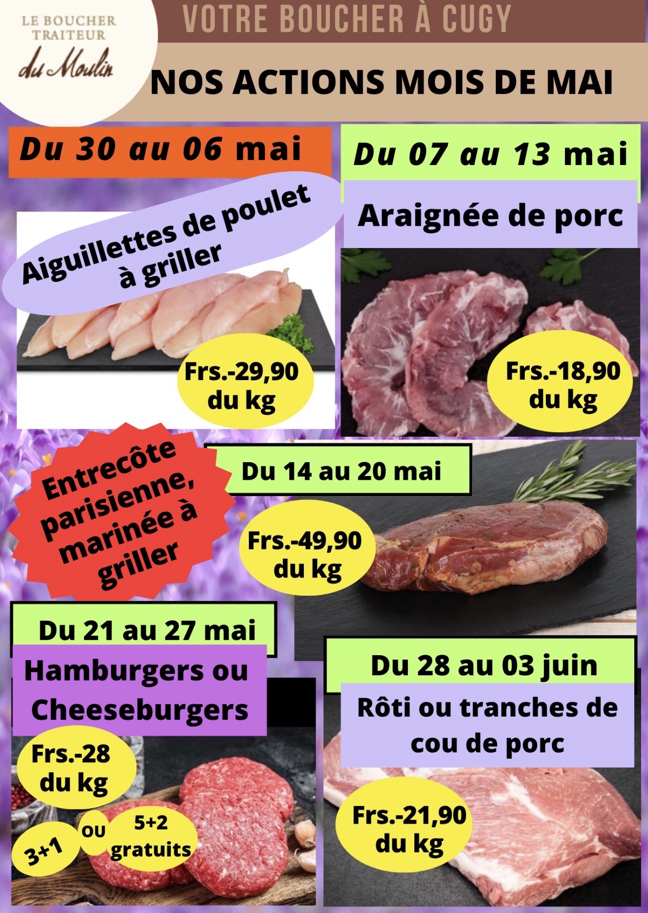Offre du mois